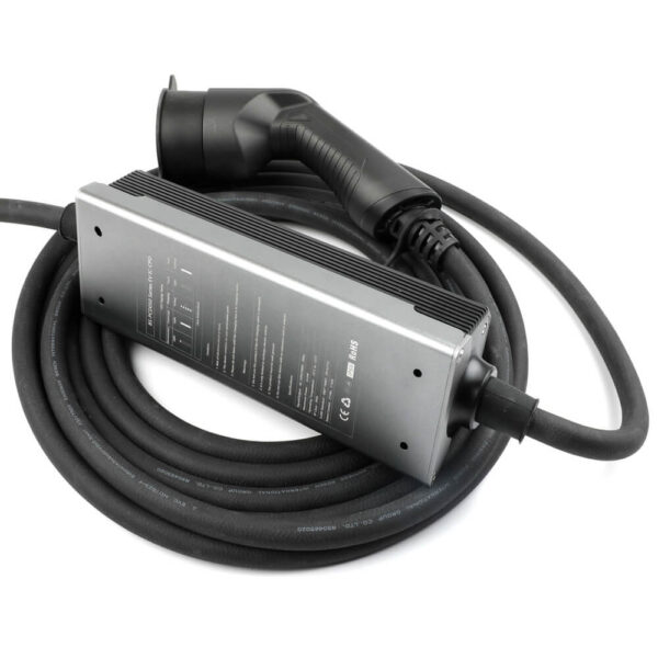 Besen állítható hordozható elektromos autó töltő max. 3x24A (16,5kW) 5 méter (Type2) - Image 6