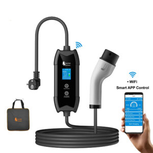 Feyree okos állítható otthoni töltőkábel WIFI APP 16 A (3,5 kW) 5 méter Type 2 hordtáskával