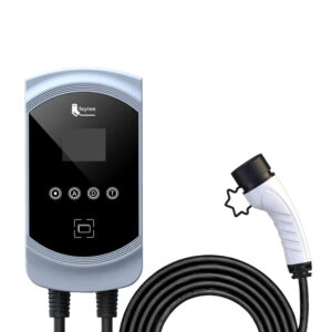 Feyree okos fali töltő Type2 RFID APP 22 kW 5 m tartóval